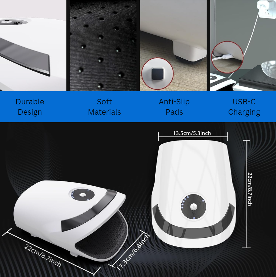 Lythiq Ember - Heated Electric Hand Massager
