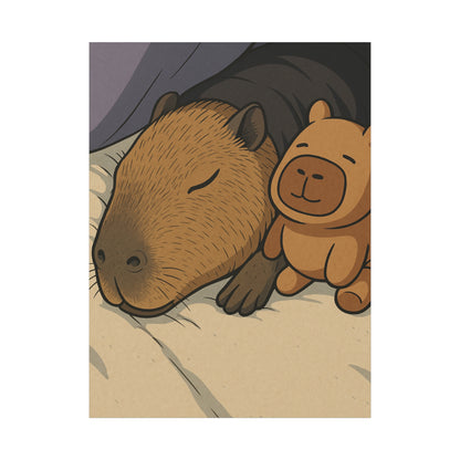 EepyBara - Capybara Dreams Matte Canvas